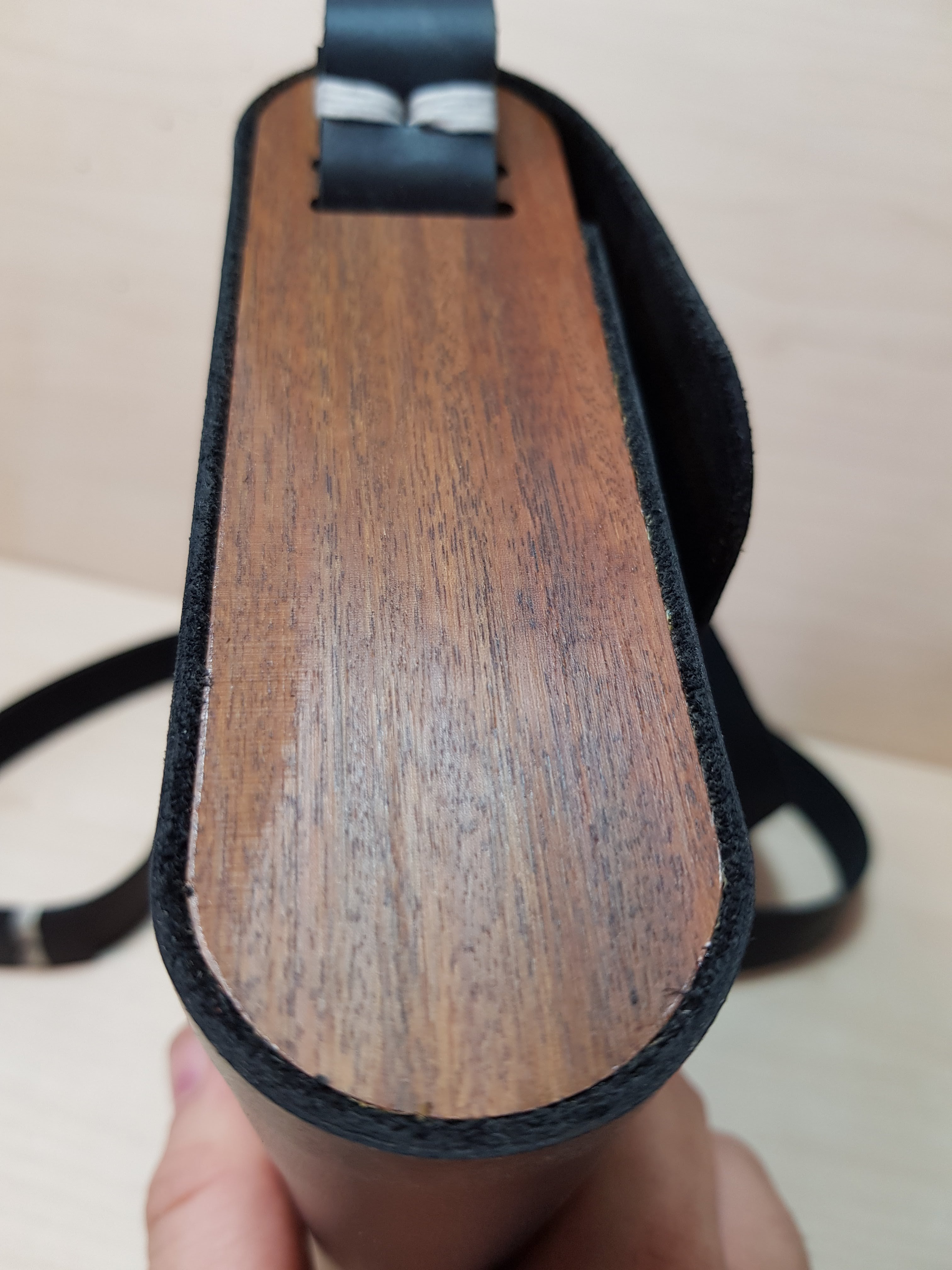 Hardwood & Leather Clutch | OpenBuilds