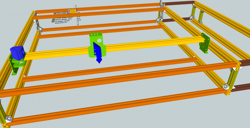 7.  Install X Axis on the rails.png