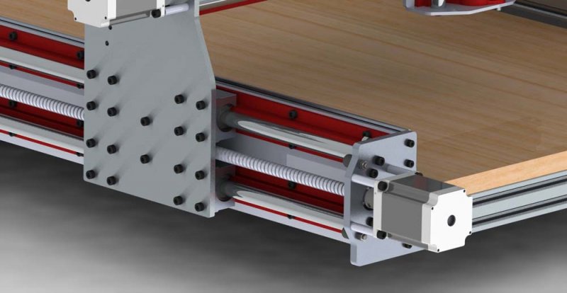 CNC Router Mill Plasma Linear System Dual Bearing 20mm 