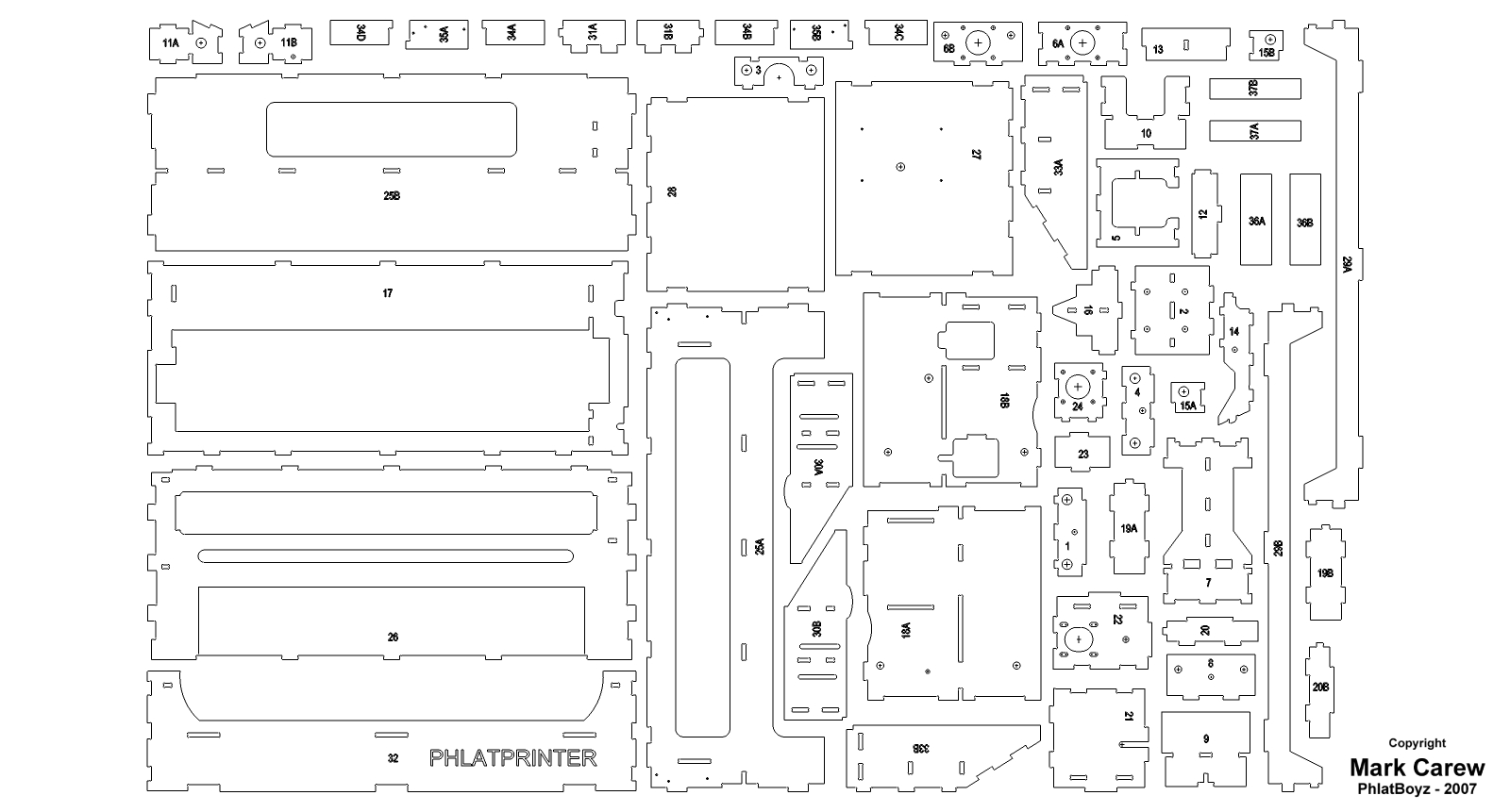 PhlatPrinter Build 95_parts.jpg