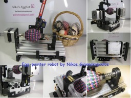 Niko’s Egg-painter robot  (OpenBuilds)