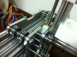 Textile machine bearing structures CNC engraving machine