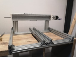 Cnc Mill using standard and 3d printed cimponents