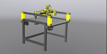 Cnc plasma clearance table