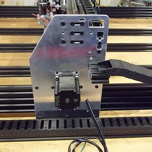 Y Axis Cable Tray Mounting Detail